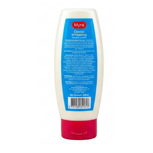 Myra Classic Whitening Lotion 200ml