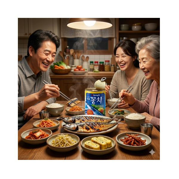 Sempyo Kkongchi 400g Mackarel Canned Fish
