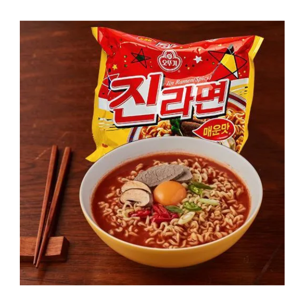Ottogi Jin Ramen Spicy Multi*5