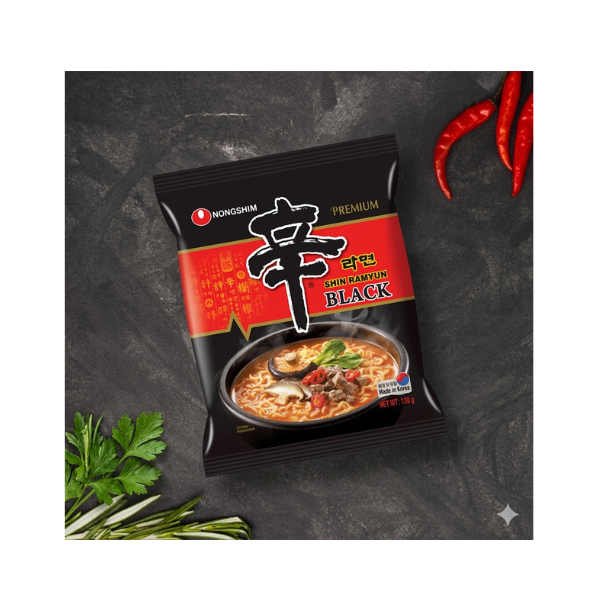 Nongsim Shin Ramen Black Multi*4