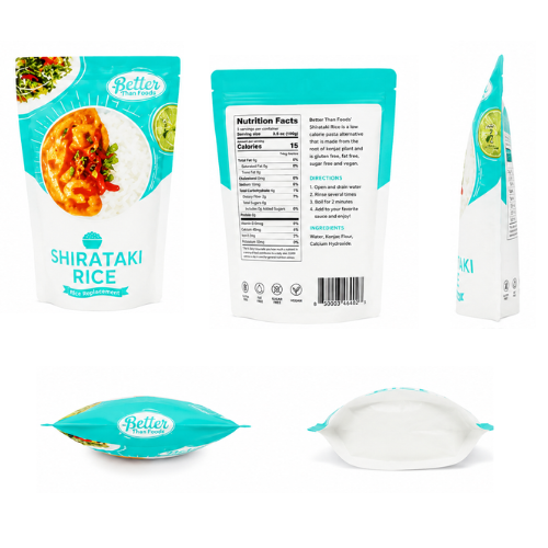 Six Fortune Shiritake Rice Konjac Noodles 270g