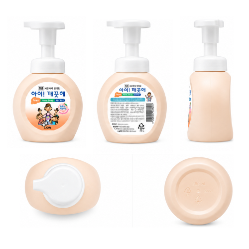 CJ Ai Kkaekkeuthae Handwash Peach 250ml