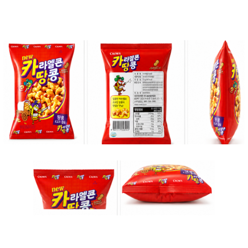 Crown Caramel Corn and Peanut 72g