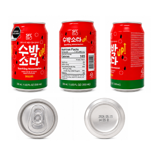 SFC Bio Watermelon Soda Can 350ml