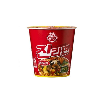 Ottogi Jin Ramyun Spicy Small Cup 65g