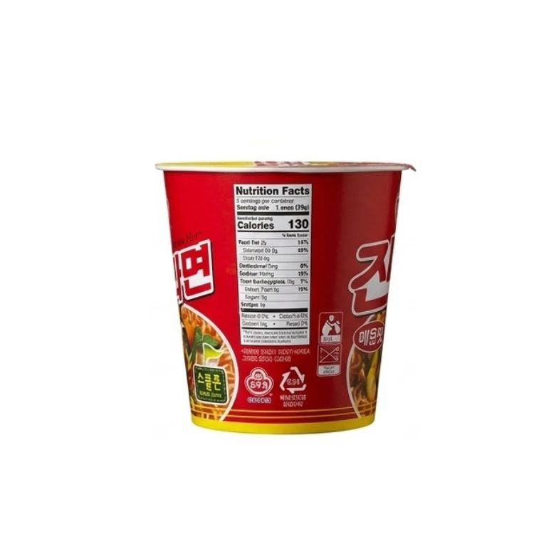 Ottogi Jin Ramyun Spicy Small Cup 65g