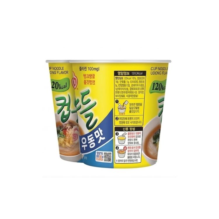 Ottogi Cup Noodles Woodong Flavor Small Cup 38.1g