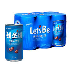 (B)Lotte Lets Be mild coffee 175ml