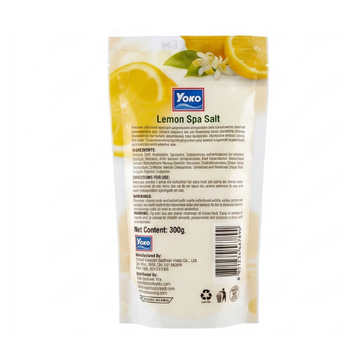 YOKO LEMON SPA SALT 300g