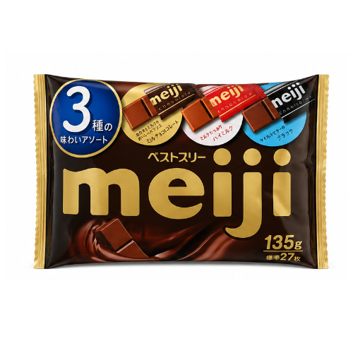 MEIJI Best 3 Chocolate 108g