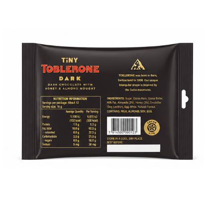 Toblerone Dark Tiny 200g