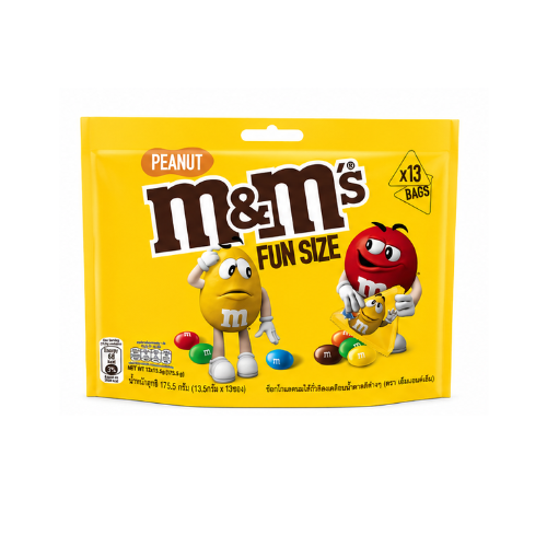 M&M FUN SIZE PEANUT 175.5G