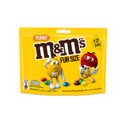 M&M FUN SIZE PEANUT 175.5G