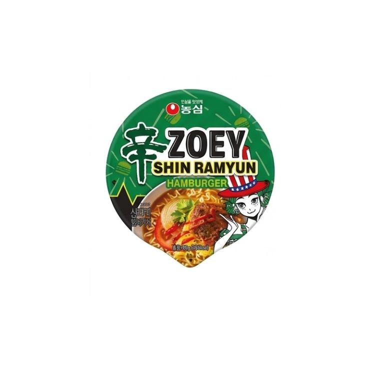 Shin Ramyun Hamburger Small Cup 65g