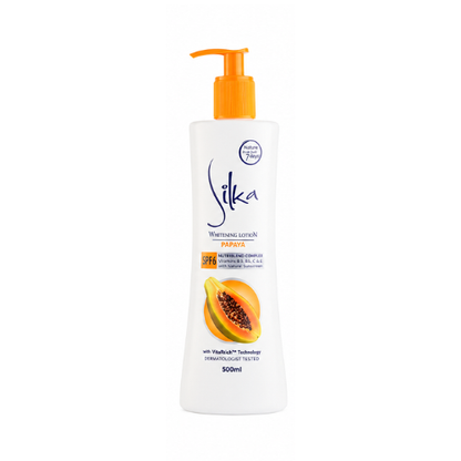 Silka Whitening Lotion Papaya 500ml