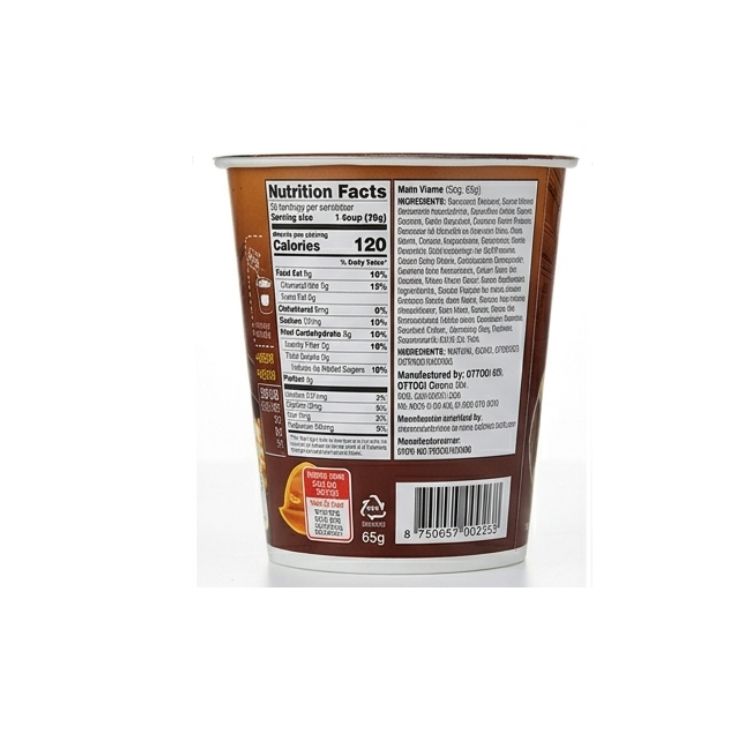 Ottogi Yubu Woodong Small Cup 62g