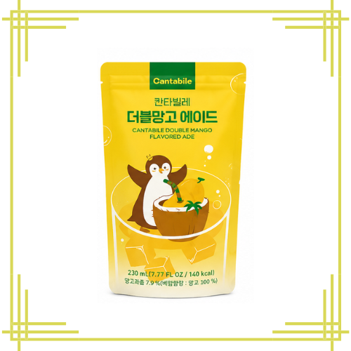 Cantabile Double Mango Ade 230ml × 10 – 1 Box