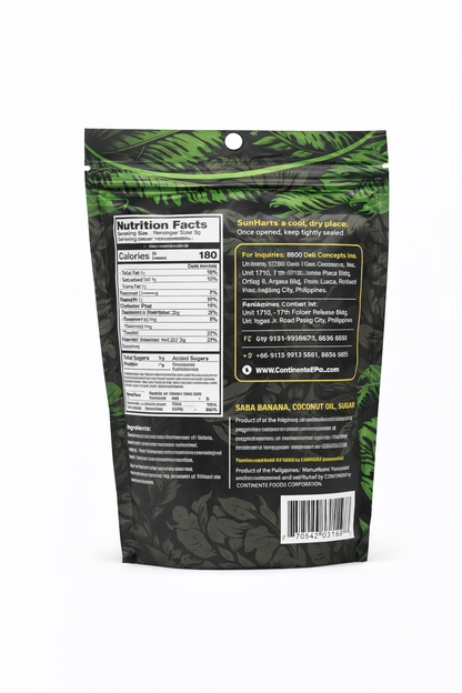 Sunharvest Banana Chips 100g