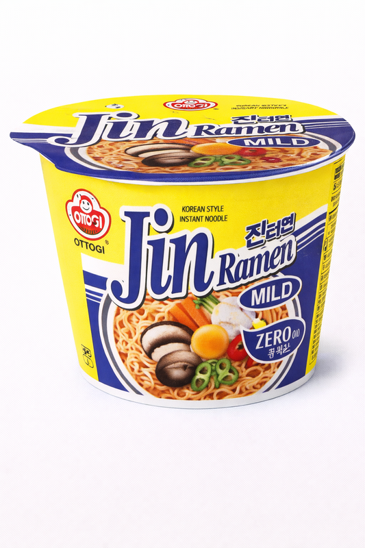 Ottogi Jin Ramyun Mild Ramen Big Cup 110g