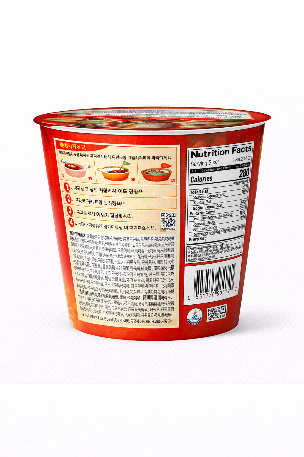 Nongsim Ojingeo jjamppong Small Cup 67g