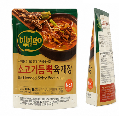 CJ Bibigo Sogogi Deumppuk Yukkaejang 460g