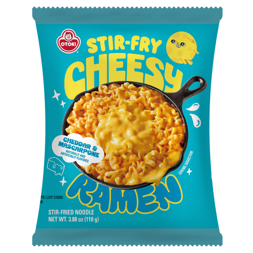 Ottogi Stir Fry Cheesy Ramen Spicy Cheddar & Mascarpone 110g