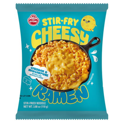 Ottogi Stir Fry Cheesy Ramen Spicy Cheddar & Mascarpone 110g