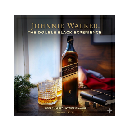 Johnnie Walker Double Black Whiskey 1L
