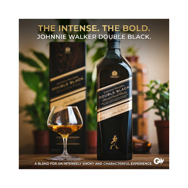 Johnnie Walker Double Black Whiskey 1L