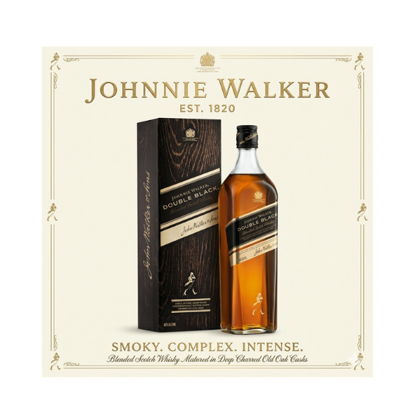 Johnnie Walker Double Black Whiskey 700ml