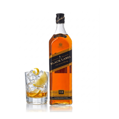 Johnnie Walker Black Label Whiskey 1L