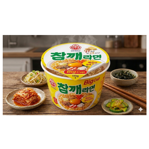 Ottogi Sesame Ramen Big cup 110g 110g