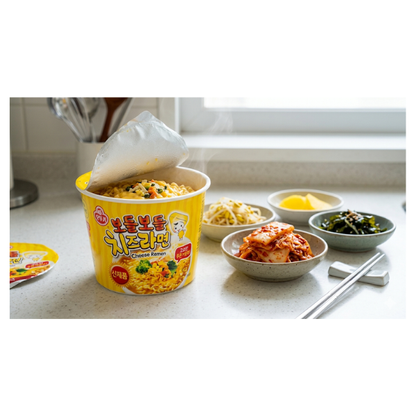 Ottogi Bodeul Bodeul Cheese Ramen Big Cup 90g