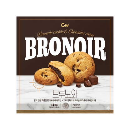CHEONGWOO BROWNIE COOKIE 198G