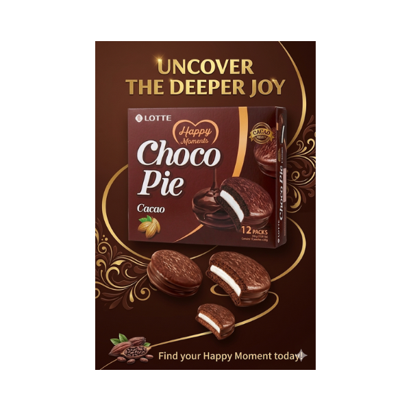 Lotte Choco Pie Cocoa 336g
