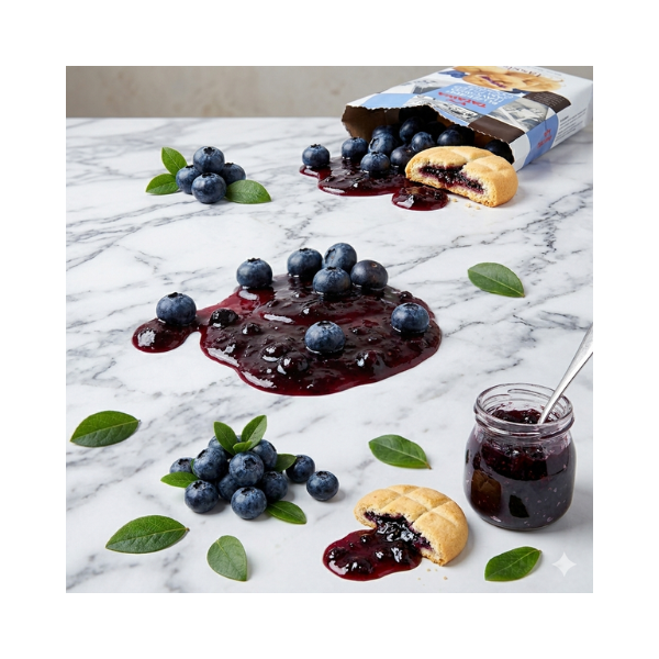 Tatawa Blueberry Jam Filled Cookies 70g