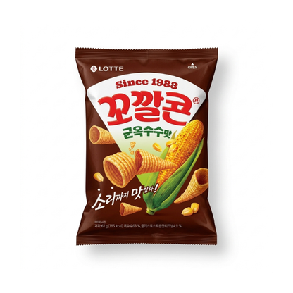 Lotte KKokkalcorn Gunoksusu 67g Corn Snack