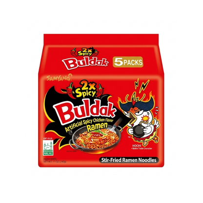 Samyang Buldak Haek 2x Multi*5 Stir-Fry Noodles
