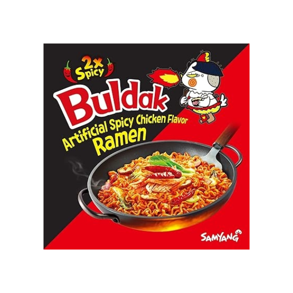 Samyang Buldak Haek 2x Multi*5 Stir-Fry Noodles