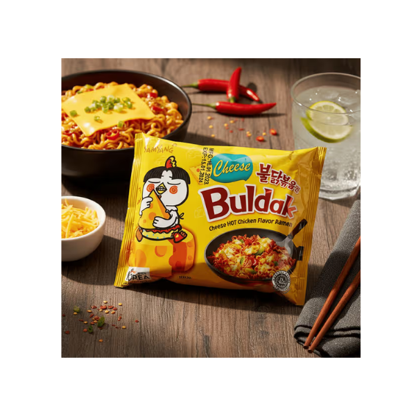 Samyang Cheese Buldak Multi*5 Stir-Fry Noodles