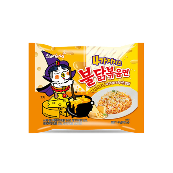 Samyang Buldak Quatro Cheese Multi*5 Stir-Fry Noodles