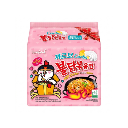 Samyang Buldak Carbonara Multi*5 Stir-Fry Noodles