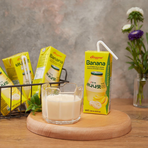 Bingre Banana Milk 200ml*6