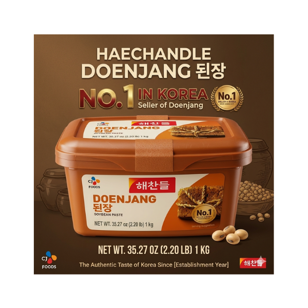CJ Haechandeul Dwenjang 1kg Soybean Paste