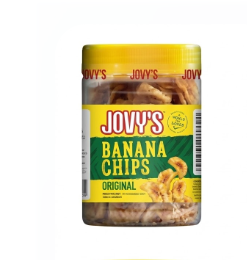 Jovys Banana chips original 400g