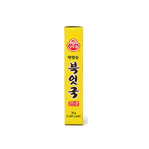 Ottogi Jeukseok Bukeoguk 34g