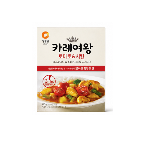 Daesang Curry Yeowang Tomato & Chicken 160g