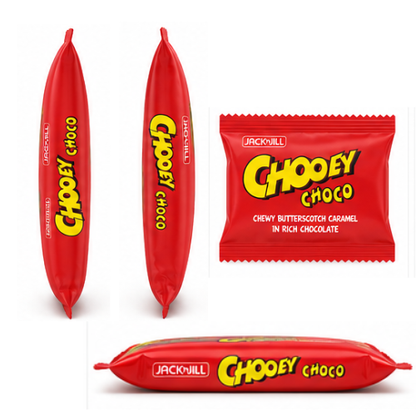 JACK N JILL CHOOEY CHOCO CHEWY BUTTERSCOTCH CARAMEL 236.5g