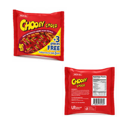 JACK N JILL CHOOEY CHOCO CHEWY BUTTERSCOTCH CARAMEL 236.5g