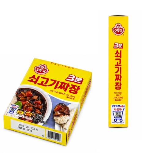 Ottogi 3min Sogogi Jjajang 200g